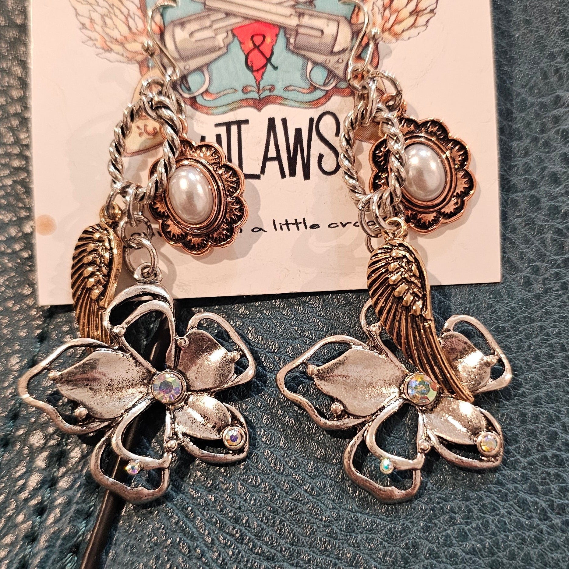 Charm Angel Earrings
